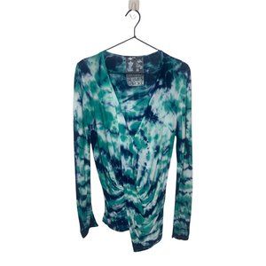 Young Fabulous & Broke Tie-Dyed Jersey Long Sleeve Top Size Small